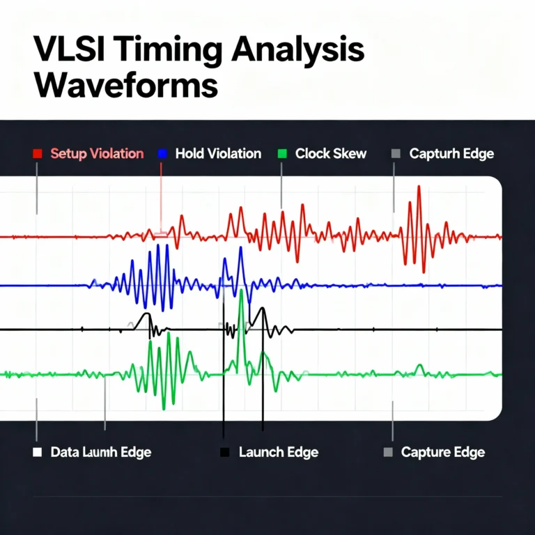 VLSI timing analysis waveforms